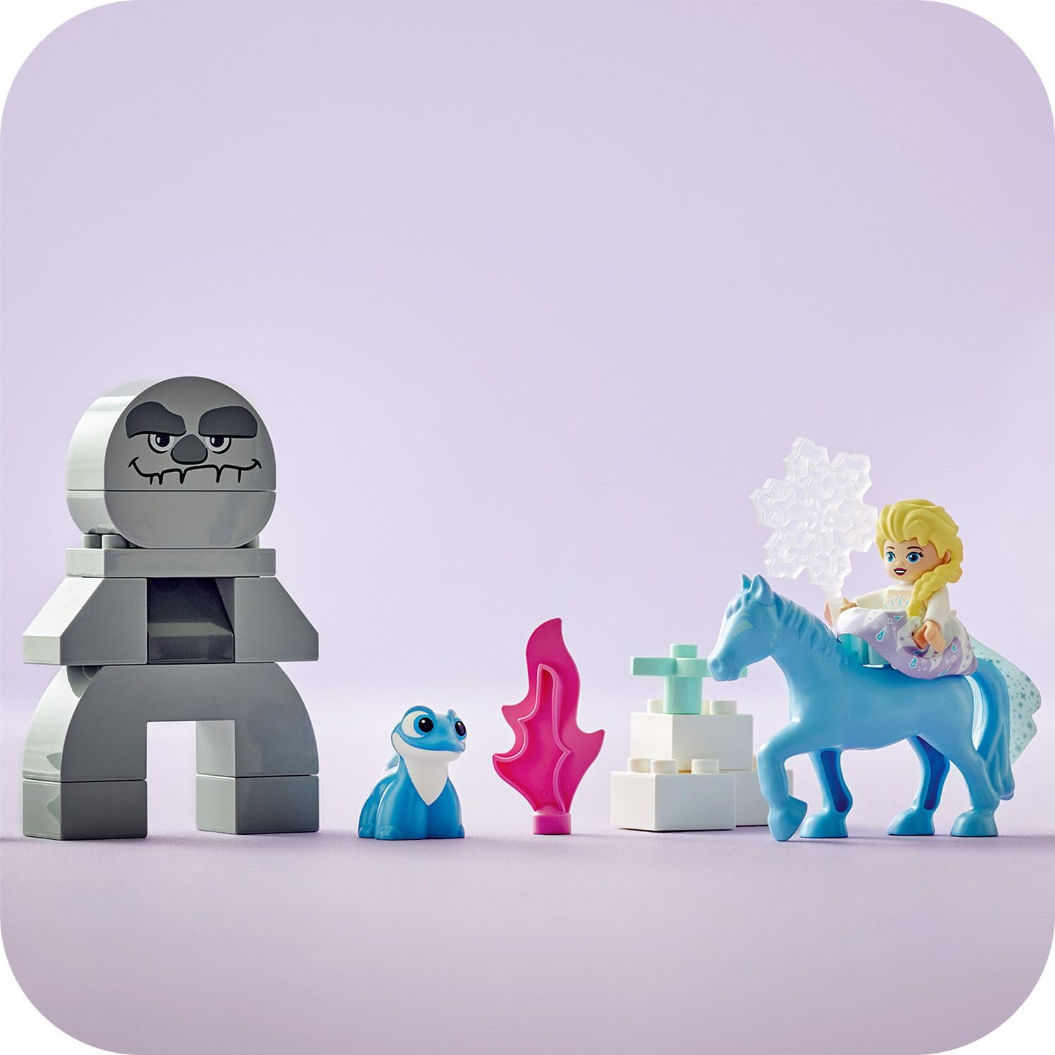 LEGO DUPLO Disney Elsa & Bruni in The Enchanted Forest Building Kit For Ages 2+