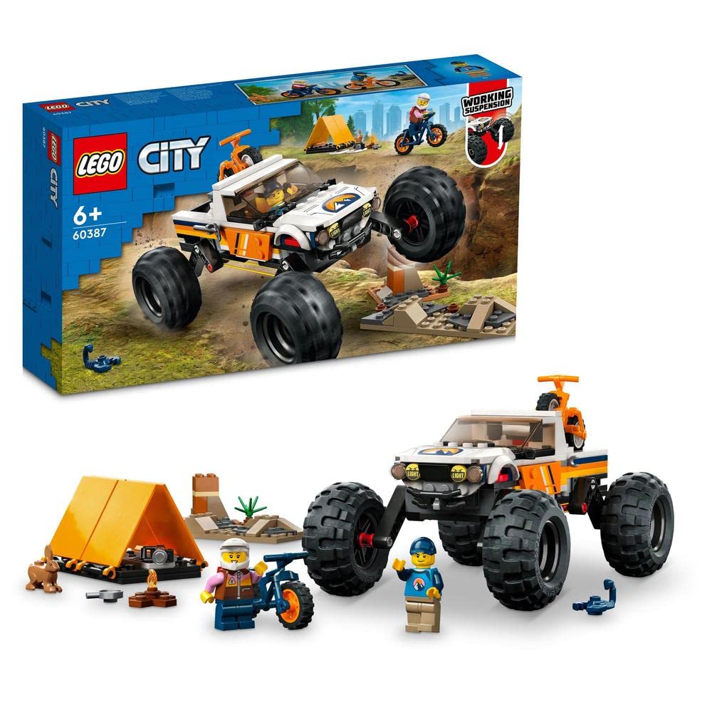 LEGO City 4x4 Off-Roader Adventures Building Kit for Ages 6+