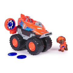 Paw Patrol Zuma Rescue Wheels - Collectable Action Car Figure For Kids 3 Years and Above