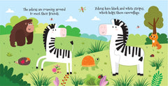 Booktopus Square Puzzle Board Book - Jungle Friends Learning Puzzle with Easy Grip Pieces - Educational Toys for Kids 4+