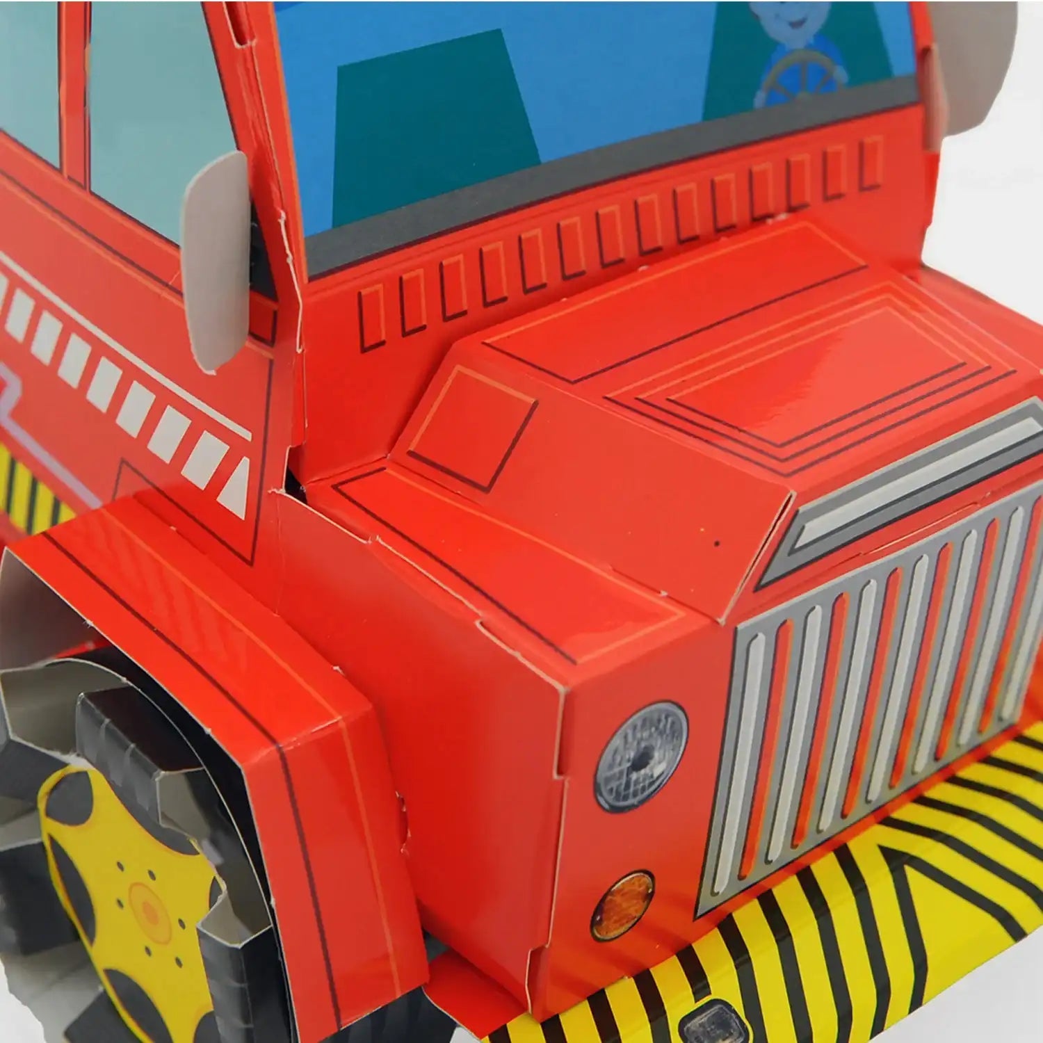 Mittimate Dumper Model Construction Book for Kids Age 8 to 12 Year Old I Make Your Own 3D Paper Model I Fun & DIY Book for Children