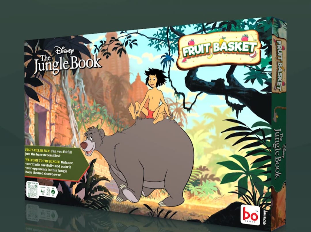 BO Games Disney The Jungle Book Fruit Basket For Kids Ages 6+