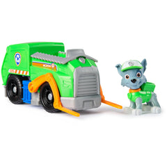 Paw Patrol Rocky Recycling Truck Vehicle with Removable Rocky Action Figures for Kids Ages 3+