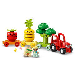 LEGO Duplo My First Fruit and Vegetable Tractor Building Kit for Ages 2+