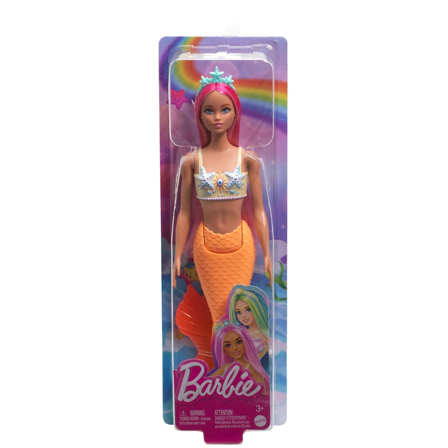 Curvy Barbie Sirena Dreamtopia Barbie Mermaid Doll With Fantasy