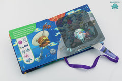 Booktopus Torch Discovery Book - Super Space Hidden Picture Book with Torch - Learning Activity Books for Kids 4+