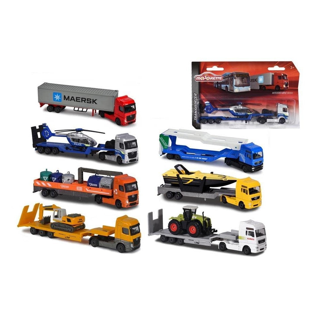 Majorette Transporter Series - Design & Style May Vary, Only 1 Model Included