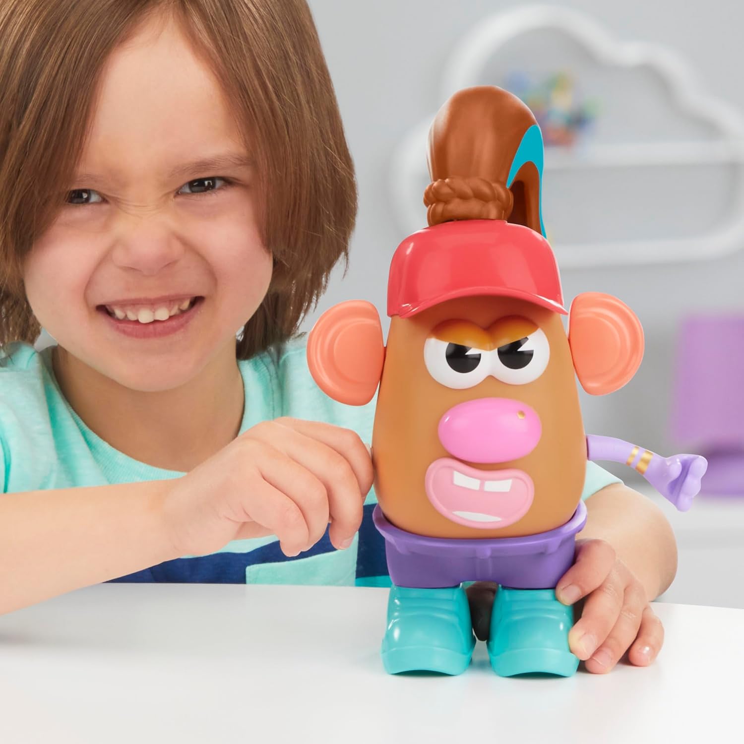 POTATO HEAD Express Yourspud Playset with 1 Potato Body and 32 Accessories, Creative Toddler and Preschool Toys for Kids Ages 2+
