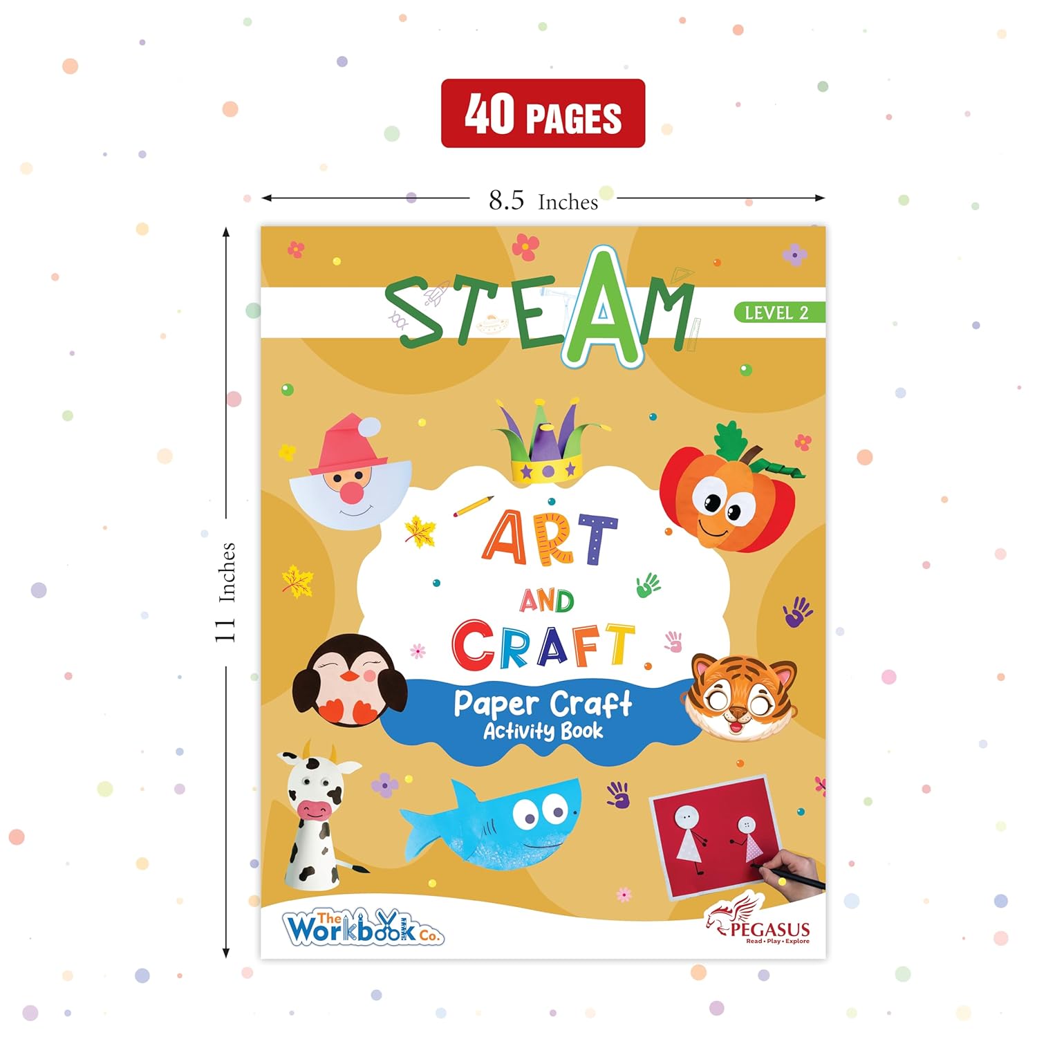 Pegasus Steam - Art & Craft - Paper Craft Activity Book