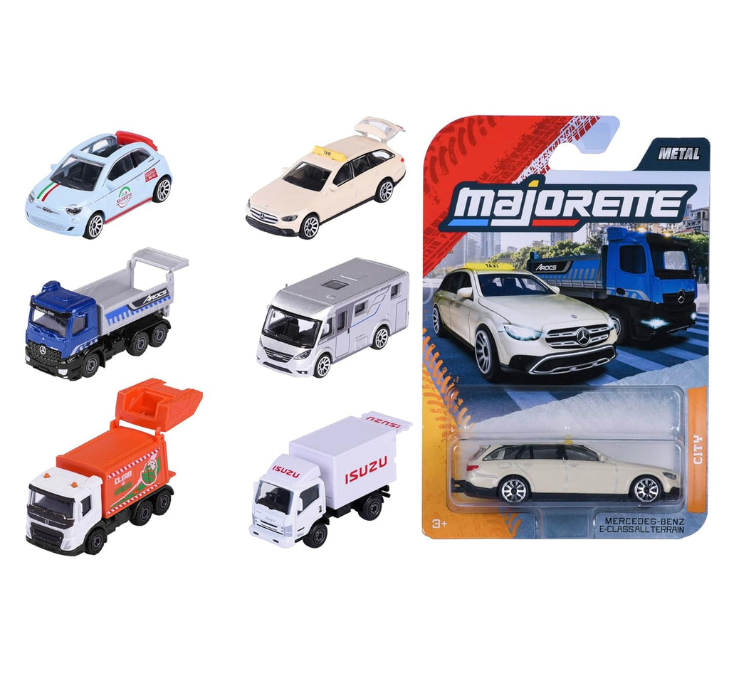 Majorette Auto City Premium - Metal Toy Car with Freewheel, Suspension &amp; Opening Parts for Kids &amp; Collectors Styles &amp; Design May Vary - Only 1 Model Included