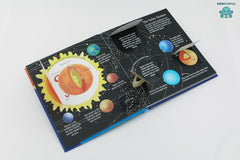 Booktopus Lift-the-Flap Learning Book - Explore The Outer Space Knowledge Book for Kids - Interactive Learning Books 6+