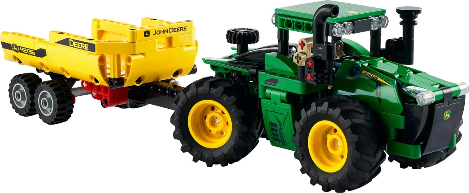 LEGO Technic John Deere 9620R 4WD Tractor Set Building Kit for Ages 8+