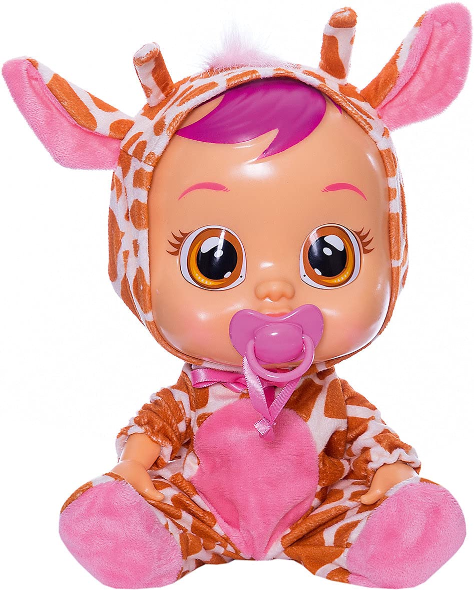 Cry Babies 12'' Gigi Doll With Tears And Sounds Feature For Baby And Toddlers Ages 18 Months And Up