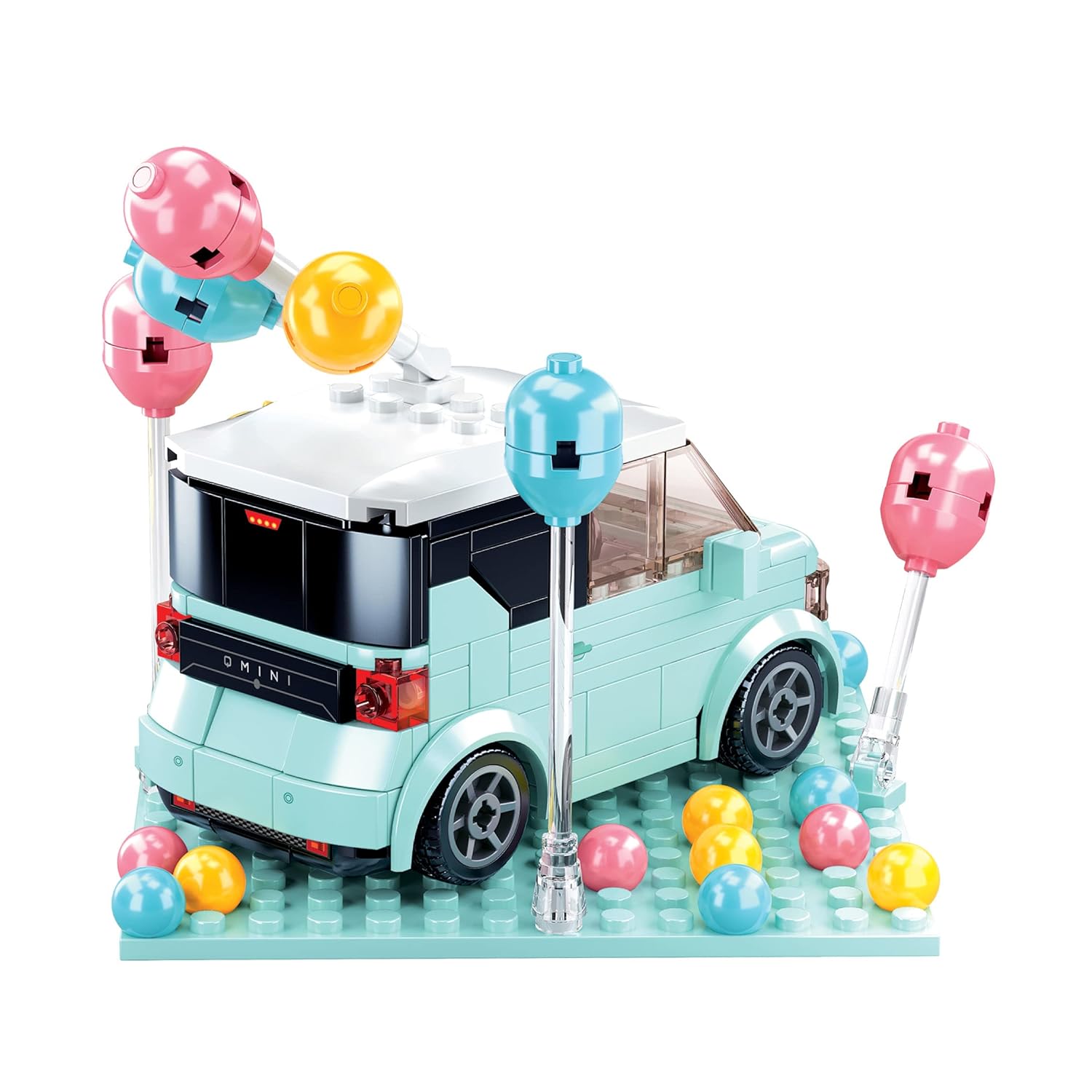 Sluban Mini Handcraft-Mini Car Building Blocks For Ages 8+