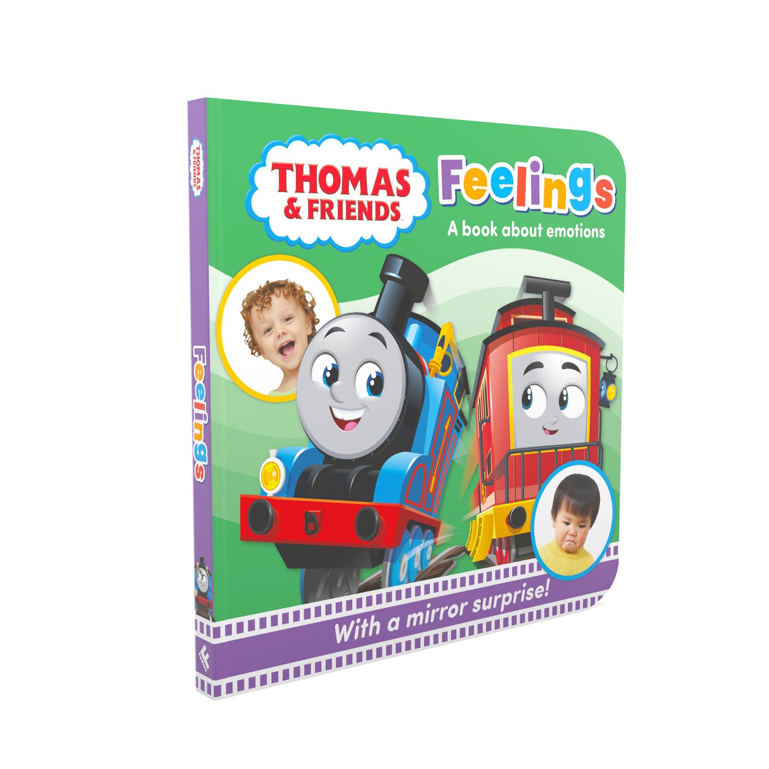 Thomas & Friends: Feelings A Mirror Book About Emotions Board Book for Ages 18 months Above