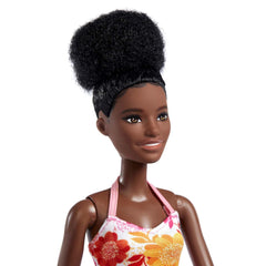 Barbie Loves The Ocean Natural Black Hair Doll With Summer Clothes and Accessories for Kids Ages 3 Years & Up