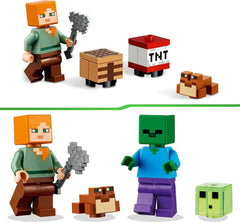 LEGO Minecraft The Swamp Adventure Building Kit for Ages 7+