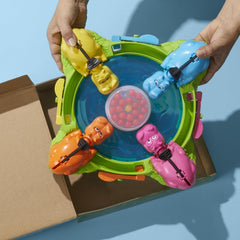 Hasbro Gaming Hungry Hippos Refresh 2 to 4 Players Board Game For Ages 4+