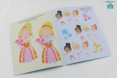 Booktopus Build It Activity Kit - Princess Castle Model Making Kit with Book - DIY Craft Kit for Kids 6+