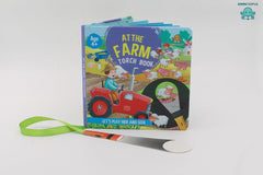 Booktopus Torch Discovery Book - At The Farm Hidden Picture Book with Torch - Learning Activity Books for Kids 4+