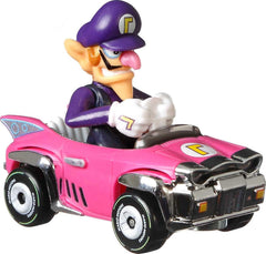 Hot Wheels Mario Kart #4 - 4 Fan-Favorite Characters Vehicle Collectible Gift Set for Kids & Fans Ages 3 Years Old & Up