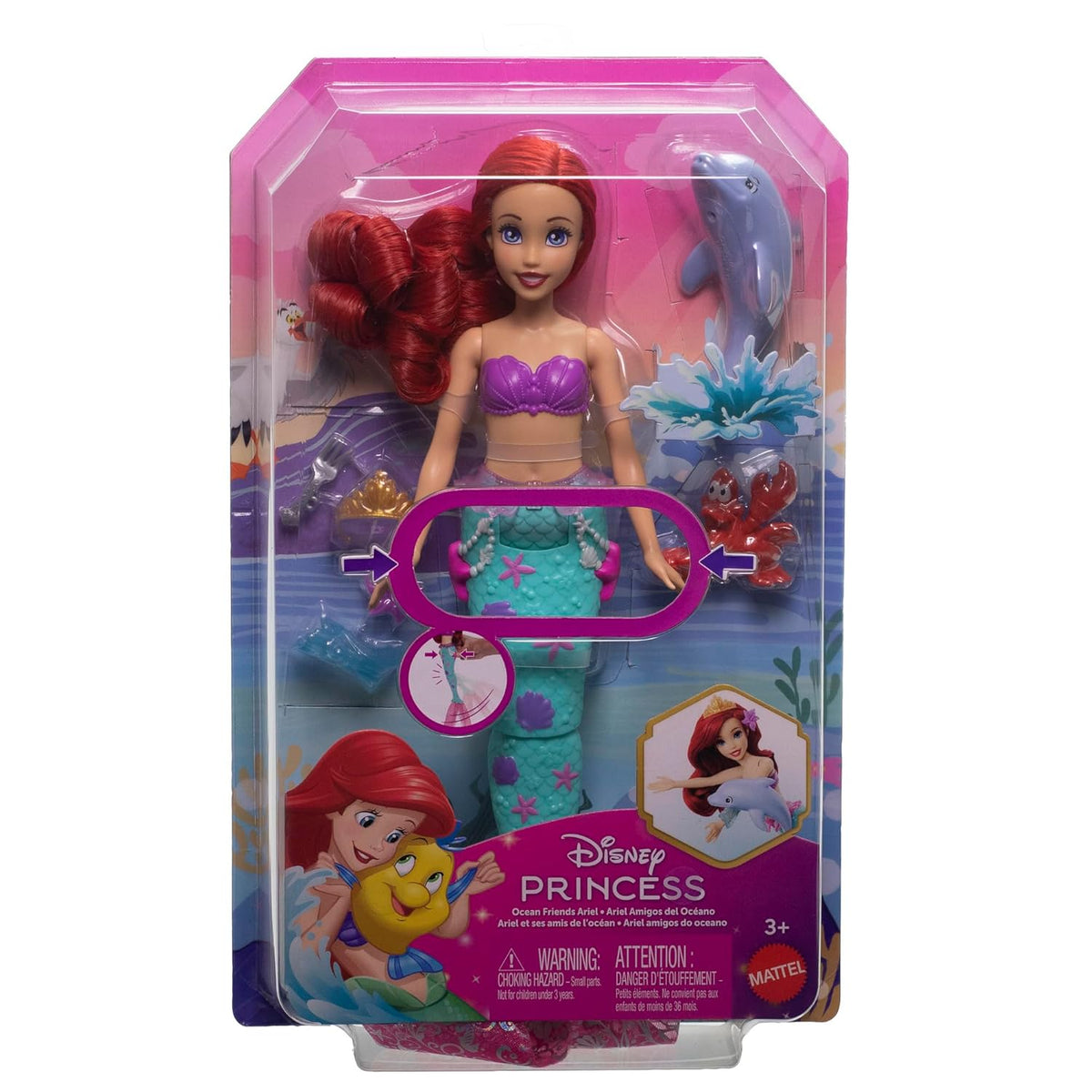 Disney Barbie Mermaid Doll That Swims Disney, Ariel Swimming