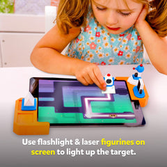 PlayShifu Tacto Laser - Interactive STEM Educational Toy Science Kit for Kids Ages 4 Years & Up (Tablet Not Included)