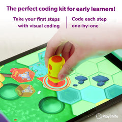 PlayShifu Tacto Coding - Interactive STEM Visual Coding Game for Kids Ages 4 Years & Up (Tablet Not Included)