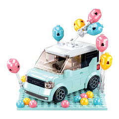Sluban Mini Handcraft-Mini Car Building Blocks For Ages 8+