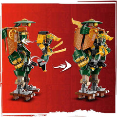 LEGO Ninjago Lloyd and Arin’s Ninja Team Mechs Building Kit For Ages 9+
