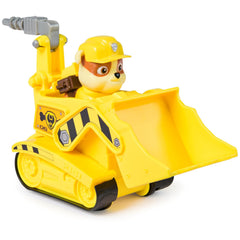 Paw Patrol Rubble Bulldozer Construction Vehicle with Removable Rubble Action Figures for Kids Ages 3+
