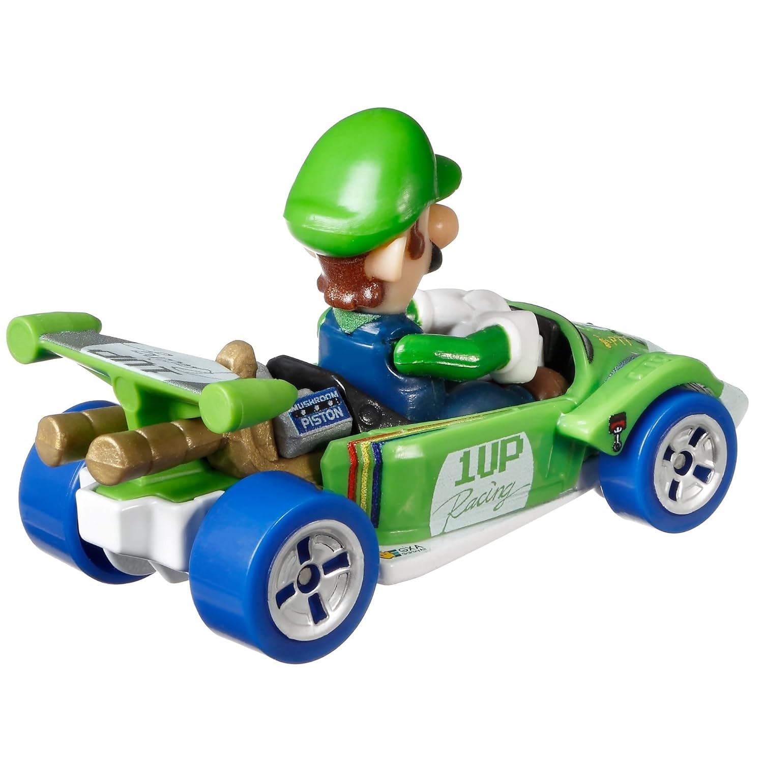 Hot Wheels Circuit Special Mariokart Series Luigi 1:64 Scale Diecast Vehicle for KIds & Collectors