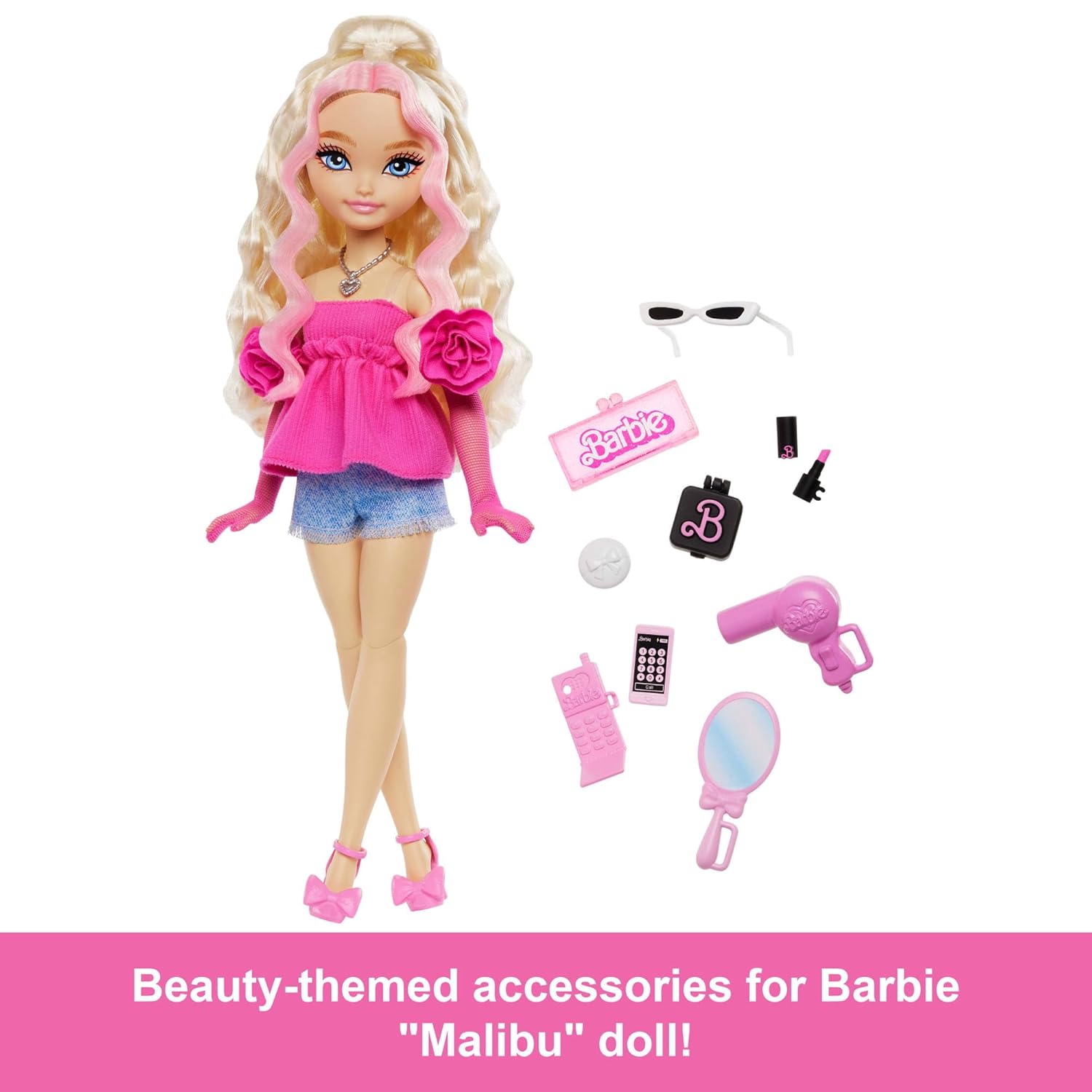 Barbie Dream Besties Malibu Fashion Doll With Accessories For Kids Ages 4+