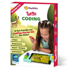 PlayShifu Tacto Coding - Interactive STEM Visual Coding Game for Kids Ages 4 Years & Up (Tablet Not Included)