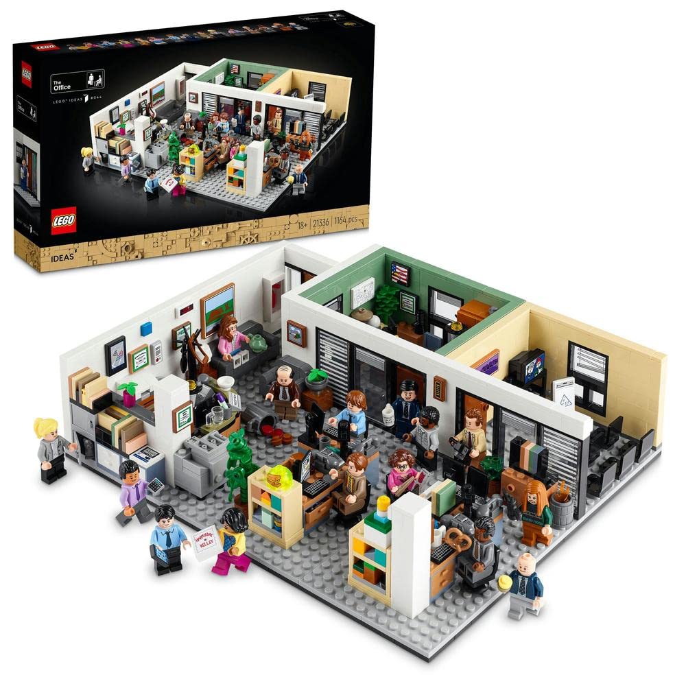 LEGO Ideas The Office Replica Building Kit for Adults