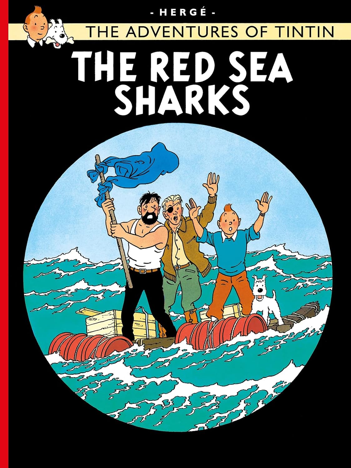 Tintin The Red Sea Sharks Story Book for ages 7+