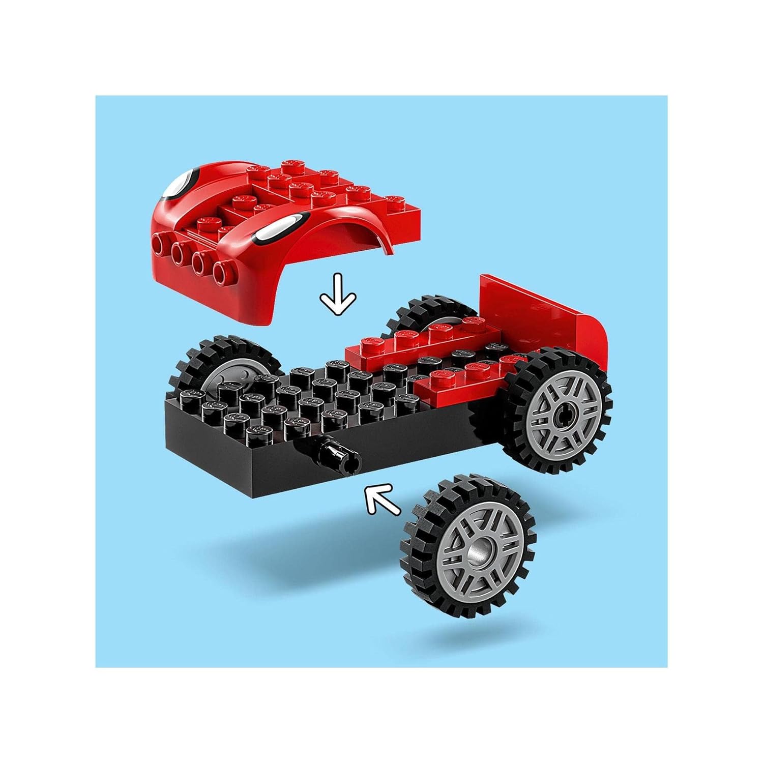 LEGO Marvel Spider-Man's Car and Doc Ock Building Kit for Ages 4+