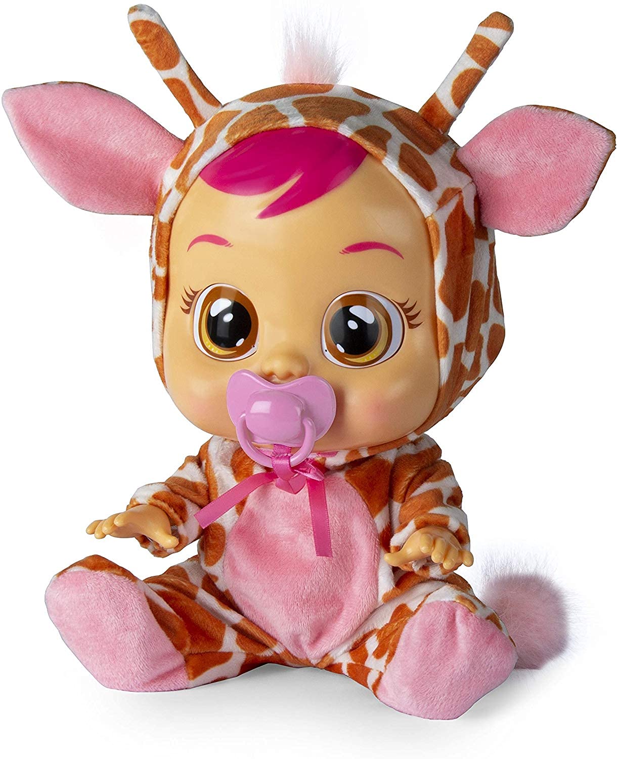 Cry Babies 12'' Gigi Doll With Tears And Sounds Feature For Baby And Toddlers Ages 18 Months And Up