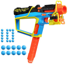 Nerf Rival Mirage XXIV-800 Blaster, 10 Nerf Rival Accu-Rounds, 2 Ways to Load, 8 Round Removable Magazine, Pump Action Priming, Gifts for Kids Ages 14+
