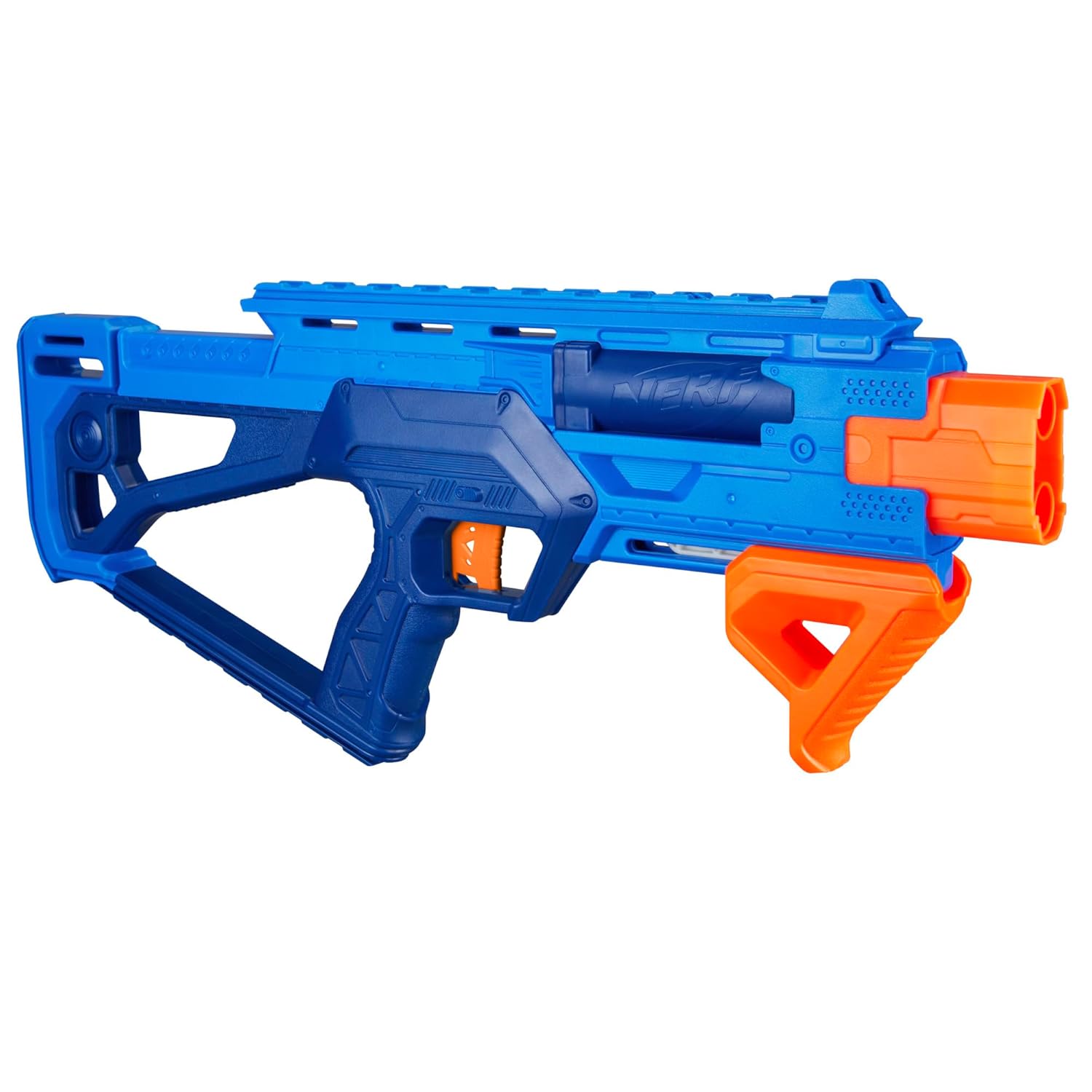 Nerf N Series Double Impact Blaster with 12 Official Nerf N1 Darts Compatible Only with Nerf N1 Blasters Pump Action Priming Ages 8 Years & Up