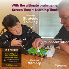 PlayShifu Tacto Chess - Interactive Chess Board Game for Kids Ages 6 Years & Up (Tablet Not Included)