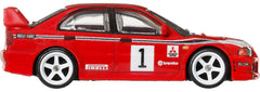 Hot Wheels Car Culture 1:64 Scale Premium Thrill Climbers 2026 Mitsubishi Lancer Evolution VI Toy Car for Ages 4+