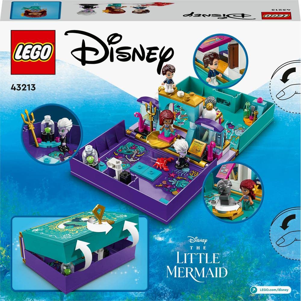 LEGO Disney The Little Mermaid Story Book Building Kit for Ages 5+