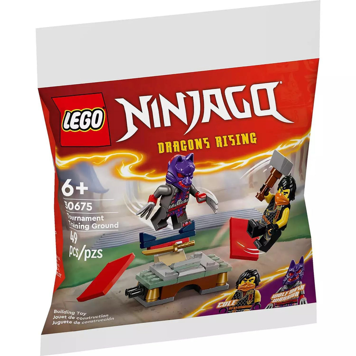 LEGO NINJAGO Tournament Training Ground Building Kit For Ages 6+