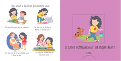 Booktopus Slide and Learn Board Book - My Emotions Emotional Learning Book - Interactive Books for Kids 4+