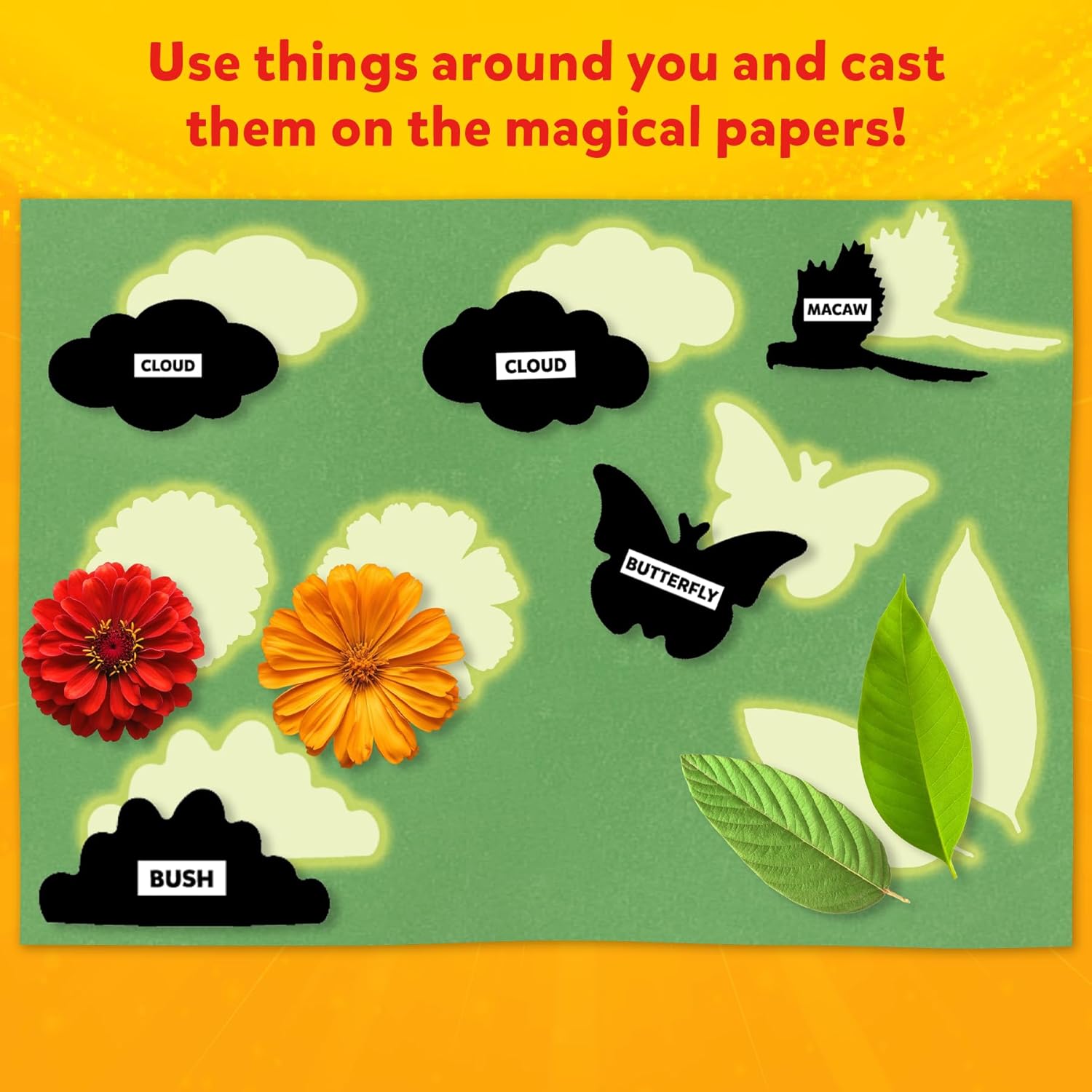 Skillmatics Magical Sun Art Animals Mess-Free DIY STEM Craft Paper Art Kit For Kids Ages 4+