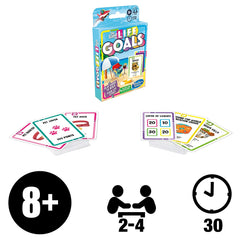 Hasbro Gaming The Game of Life Goals Card Game for Families and Kids Ages 8 and Up