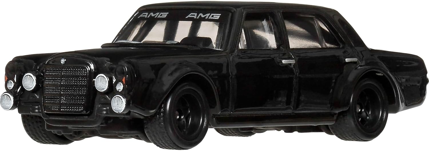 Hot Wheels Car Culture 1:64 Scale Premium Thrill Climbers 2026 Mercedes-Benz 300 SEL 6.8 AMG Toy Car for Ages 4+