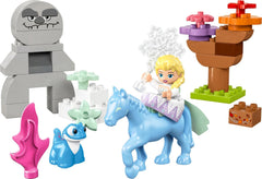 LEGO DUPLO Disney Elsa & Bruni in The Enchanted Forest Building Kit For Ages 2+