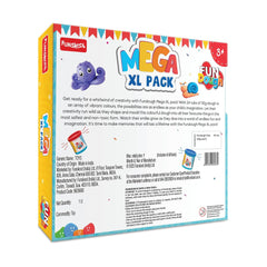 Funskool Fundough Mega XL Pack - 24 tubs of dough, 25gms each, Multicolour, Dough, Toy, Shaping, Sculpting, 3 Years and above